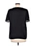 Paige 100% Polyester Black Short Sleeve Blouse Size M - photo 2