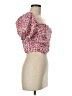Shein 100% Polyester Pink Short Sleeve Blouse Size 6 - photo 4