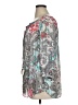 Daniel Rainn 100% Polyester Gray 3/4 Sleeve Blouse Size 1X - photo 5