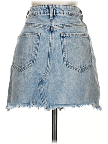 Zara Denim Skirt (view 2)