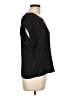 Nine West 100% Polyester Black Short Sleeve Top Size L - photo 4
