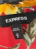 Express 100% Polyester Red Short Sleeve Blouse Size M - photo 7