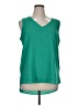 Gibson Green Sleeveless Blouse Size XL - photo 1