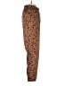 Lavender Brown 100% Polyester Animal Print Brown Casual Pants Size XS - photo 4