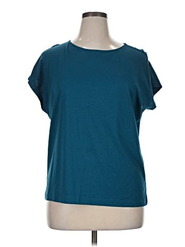 Ann Taylor LOFT Short Sleeve T-Shirt (view 1)