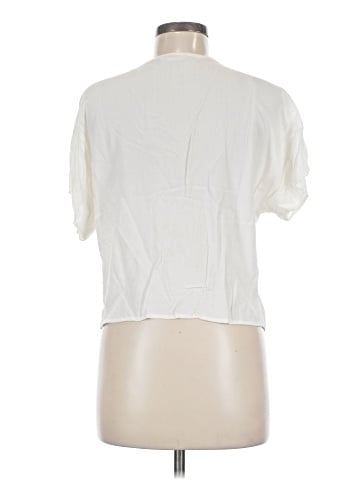 Pink Rose Short Sleeve Blouse (view 2)