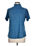 Unbranded 100% Polyester Blue Short Sleeve Turtleneck Size L - photo 1