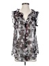 CAbi Gray Sleeveless Blouse Size S - photo 1