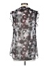 CAbi Gray Sleeveless Blouse Size S - photo 2