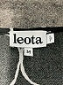 Leota Graphic Black Casual Dress Size M - photo 7