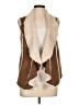 Brandon Thomas 100% Polyester Brown Cardigan Size L - photo 1