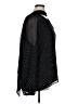 Trina Turk 100% Polyester Polka Dots Black Long Sleeve Blouse Size XL - photo 4