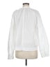 Next 100% Cotton White Long Sleeve Blouse Size 6 - photo 2
