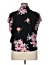 Torrid Floral Black Short Sleeve Blouse Size 1X Plus (1) - photo 2