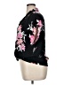Torrid Floral Black Short Sleeve Blouse Size 1X Plus (1) - photo 5