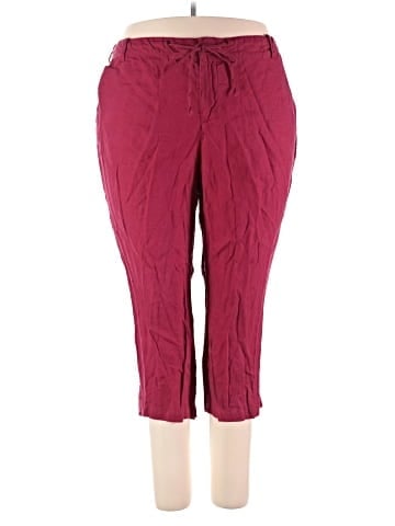 St. John's Bay Linen Pants (view 1)