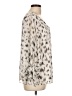 Vince Camuto 100% Polyester Ivory Long Sleeve Blouse Size L - photo 4