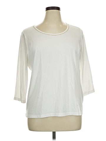 Company Ellen Tracy 3/4 Sleeve T-Shirt (view 1)