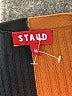 STAUD Color Block Brown Casual Dress Size M - photo 7