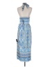 Lulus 100% Polyester Paisley Blue Casual Dress Size S - photo 2