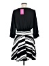 Shasa Stripes Black Casual Dress Size M - photo 2