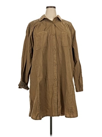 Pilcro Long Sleeve Button-Down Shirt (view 1)