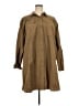 Pilcro Solid Brown Tan Long Sleeve Button-Down Shirt Size 2X (estimated) - photo 1