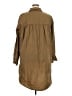 Pilcro Solid Brown Tan Long Sleeve Button-Down Shirt Size 2X (estimated) - photo 2