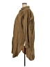 Pilcro Solid Brown Tan Long Sleeve Button-Down Shirt Size 2X (estimated) - photo 5