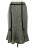 Cato 100% Polyester Tweed Gray Casual Skirt Size 10 - photo 2