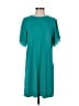 MICHAEL Michael Kors Solid Teal Casual Dress Size S - photo 1