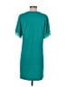 MICHAEL Michael Kors Solid Teal Casual Dress Size S - photo 2