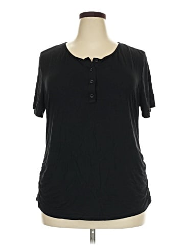 Ekouaer Short Sleeve Henley (view 1)