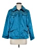 Chico's Blue Raincoat Size Lg (2) - photo 1
