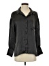 AS by DF Black 3/4 Sleeve Button-Down Shirt Size S - photo 1
