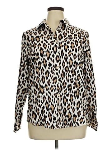 Chico's Long Sleeve Button-Down Shirt (view 1)