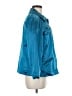 Chico's Blue Raincoat Size Lg (2) - photo 4