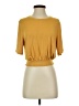 Babaton Yellow Short Sleeve Top Size S - photo 1