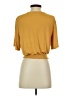 Babaton Yellow Short Sleeve Top Size S - photo 2