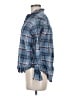 Grayson 100% Cotton Plaid Blue Long Sleeve Button-Down Shirt Size Med (3) - photo 5