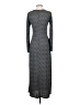 ModCloth Chevron-herringbone Gray Casual Dress Size S - photo 2