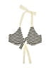 J.Crew Stripes Ivory Swimsuit Top Size 8 - photo 1