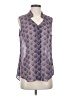 Unbranded 100% Polyester Blue Sleeveless Blouse Size S - photo 1