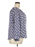 Talbots 100% Polyester Blue 3/4 Sleeve Blouse Size 2X (petite) - photo 4