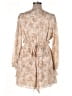 Express 100% Polyester Paisley Tan Romper Size XL - photo 2