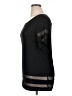 Occasion Black Short Sleeve Top Size 1X - photo 5