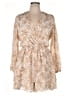Express 100% Polyester Paisley Tan Romper Size XL - photo 1