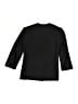 Michael James 100% Polyester Black Blazer Size 10 - photo 2