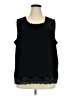 Coldwater Creek Black Sleeveless Blouse Size 3X - photo 1