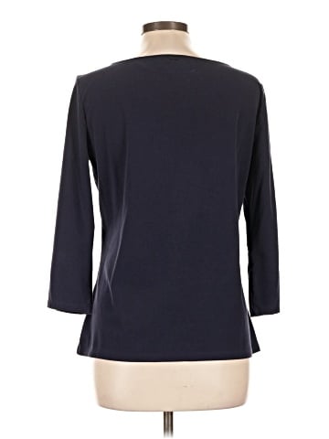 White House Black Market 3/4 Sleeve T-Shirt (view 2)